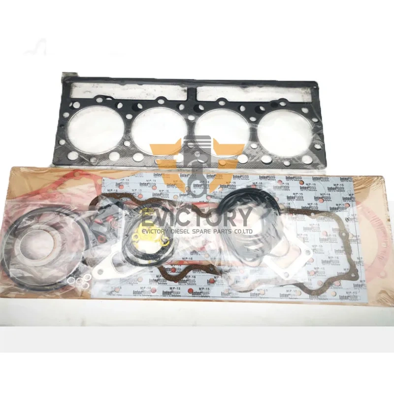 For CAT CATERPILLAR 3304DI 3304 rebuild overhaul kit gasket + piston ring + bearing