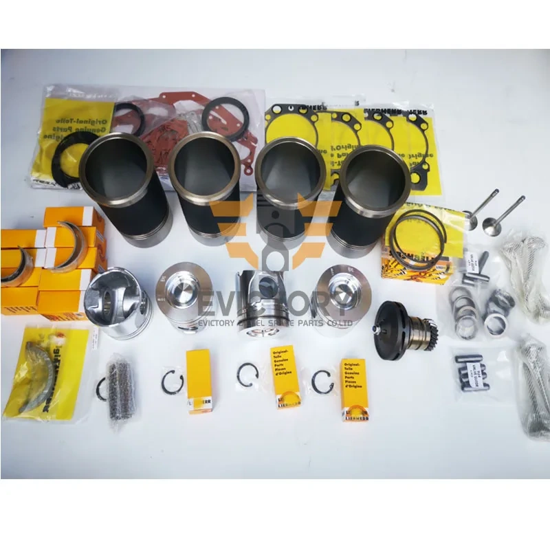 For Liebherr D924T D924 TI E D924TI rebuild kit piston ring valve liner gasket bearing