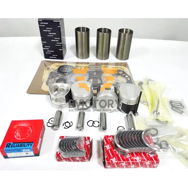 For MITSUBISHI K4N-D K4N-DI rebuild overhaul kit piston gasket bearing liner