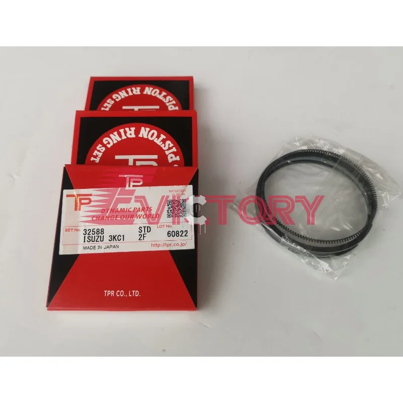 Isuzu 3LD2 crankshaft connecting rod bearing + piston ring set