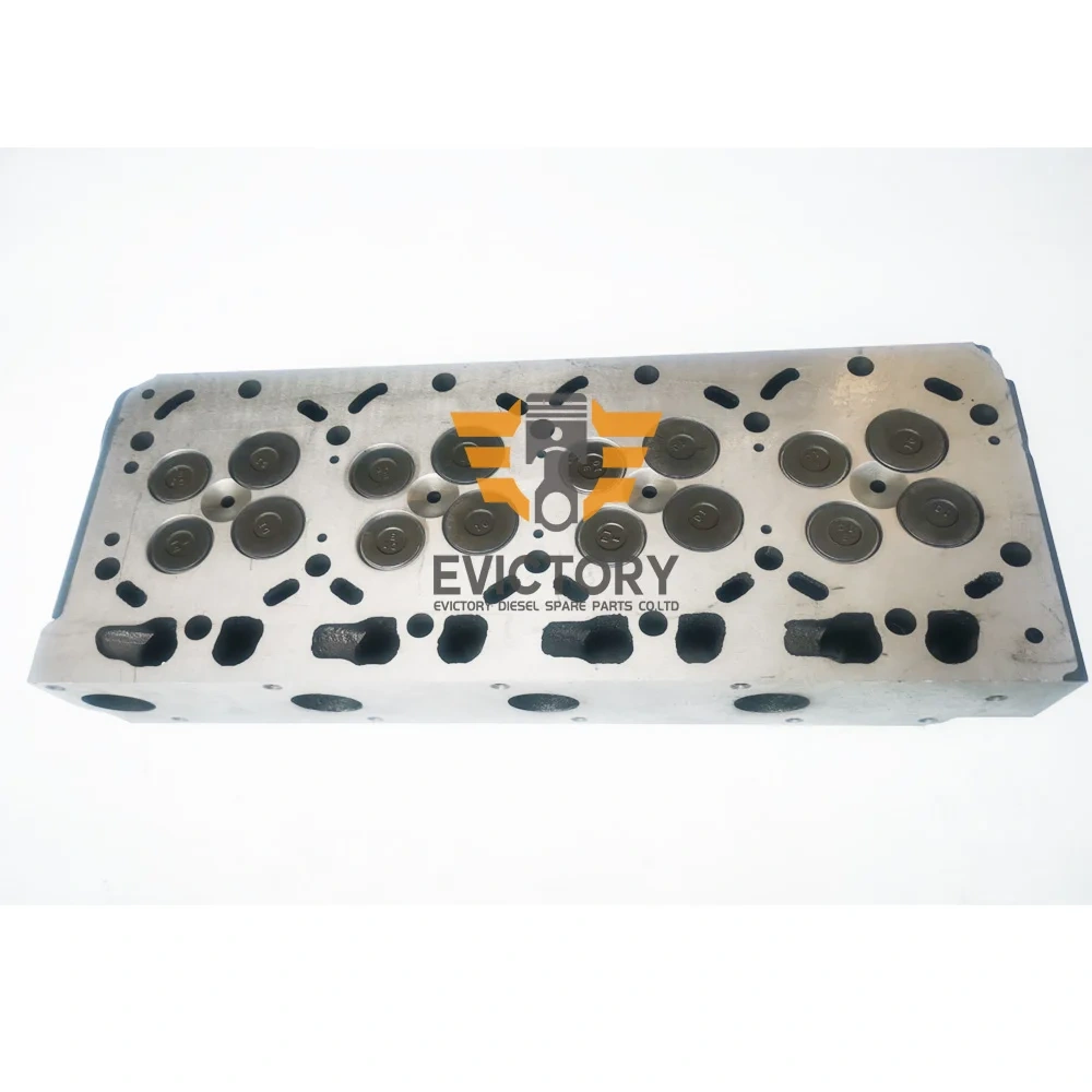 For Kubota V3300 V3800 V3300-DI-T Cylinder head assy for Bobcat T300 loader