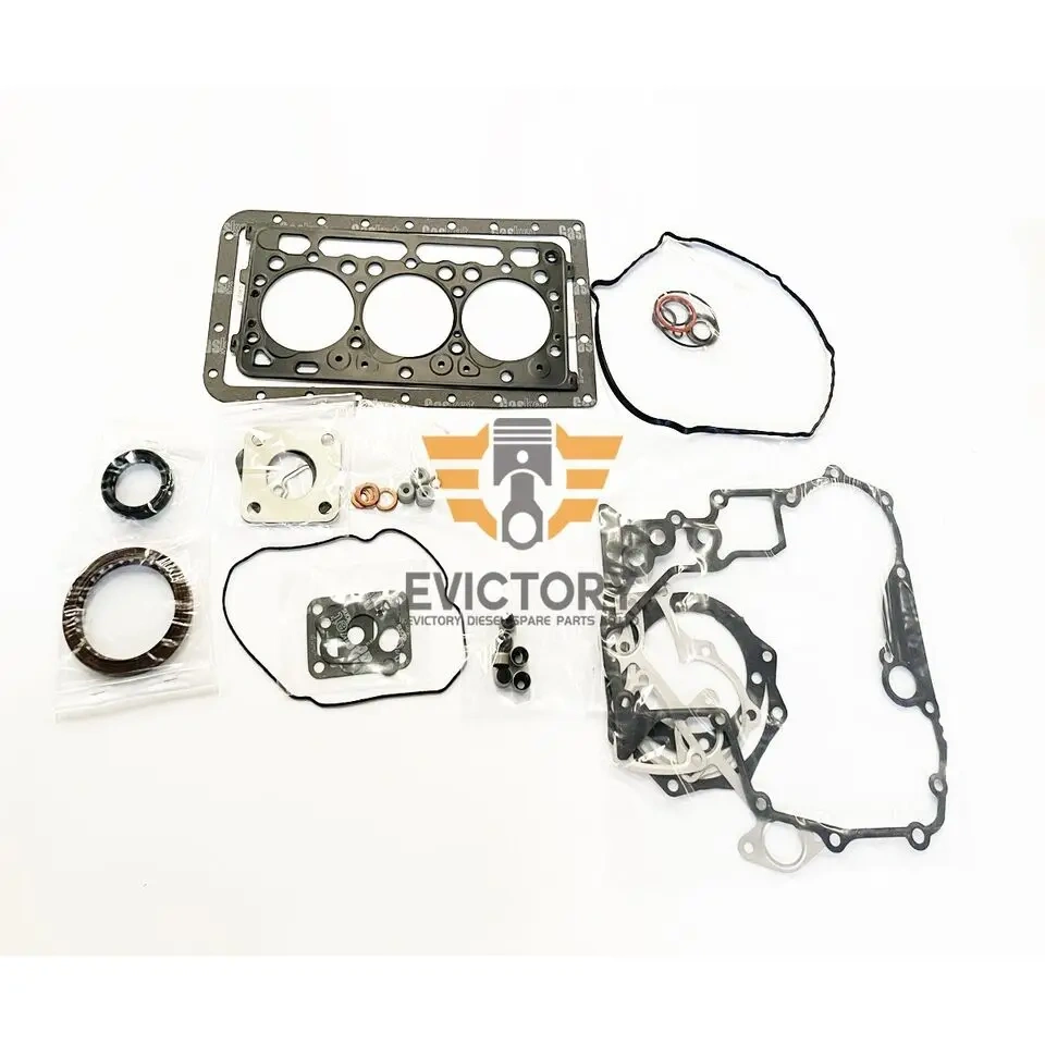 For Kubota D902 rebuild overhaul kit piston ring cylinder liner gasket set crankshaft conrod bearing