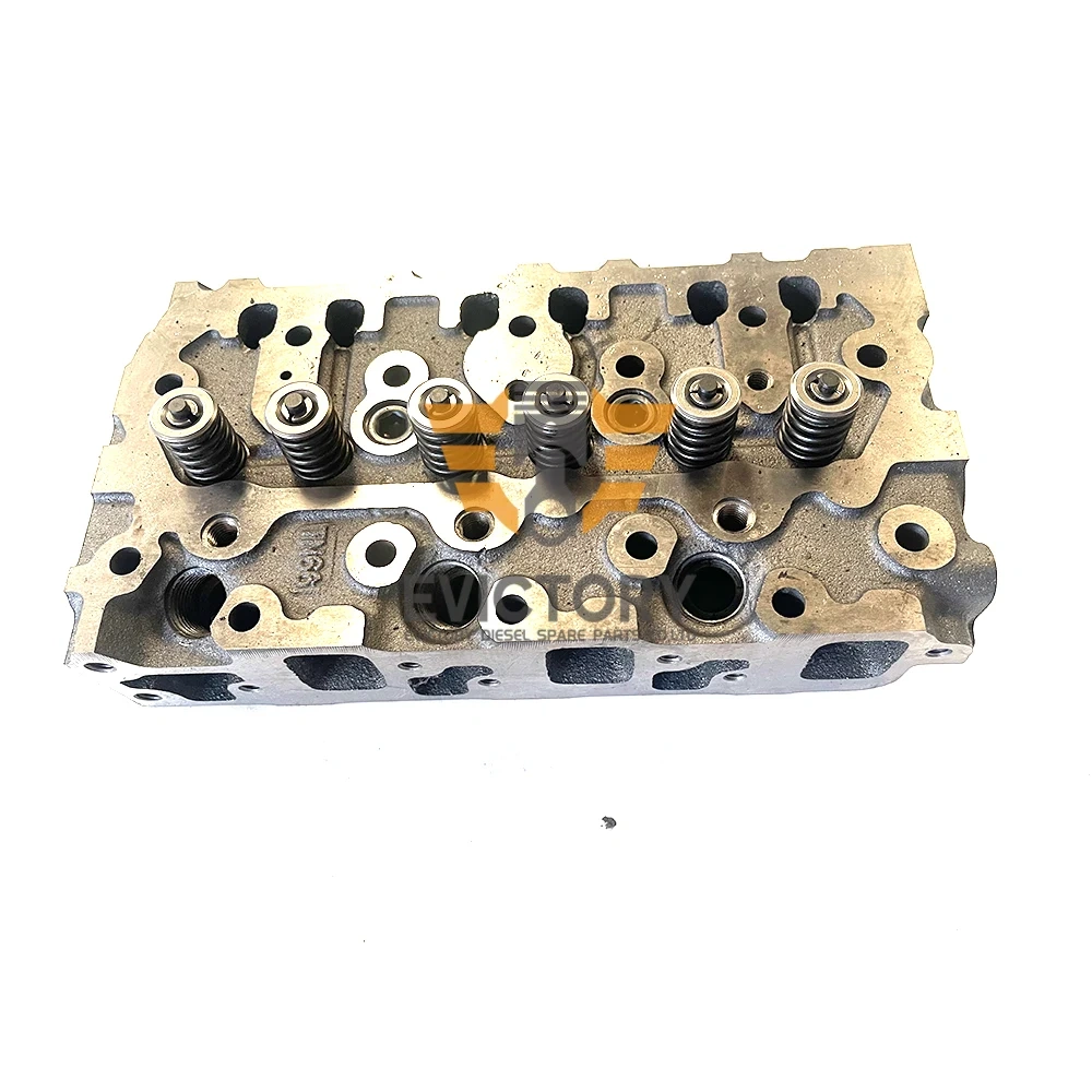 3TNE66 3TN66E Cylinder Head Assy complete with valve guide spring For yanmar Engine Parts
