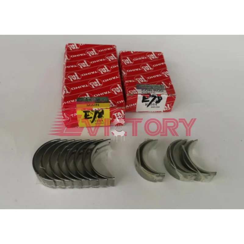 For YANMAR excavator parts 3TNV76 rebuild overhaul kit piston ring main conrod bearing set