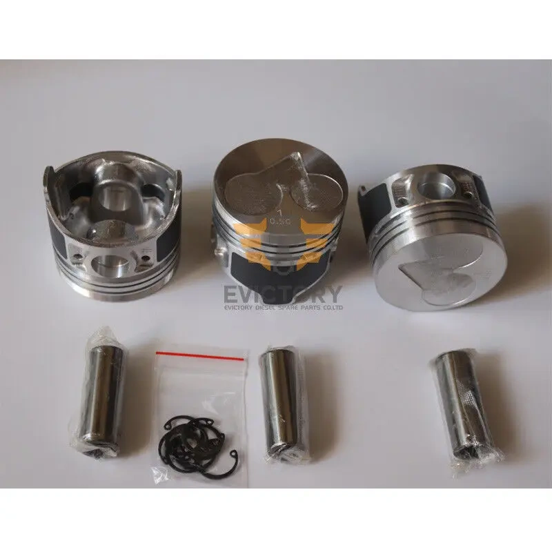 For KUBOTA rebuild kit D1105 engine piston with ring set excavator spare parts
