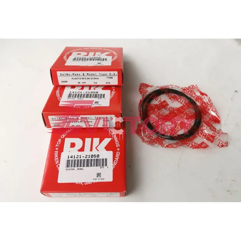 D1402 Piston with Ring For Kubota engine parts Excavator Tractor piston set