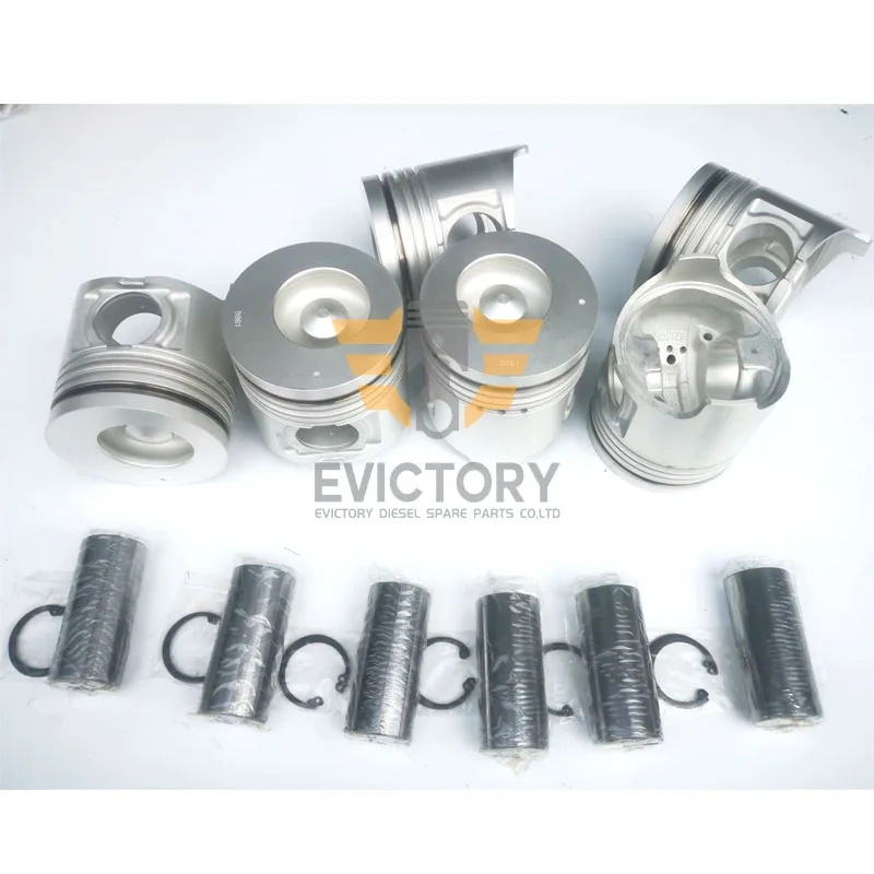 For Isuzu 6HE1-TC 6HE1 rebuild kit piston ring liner gasket bearing valve guide