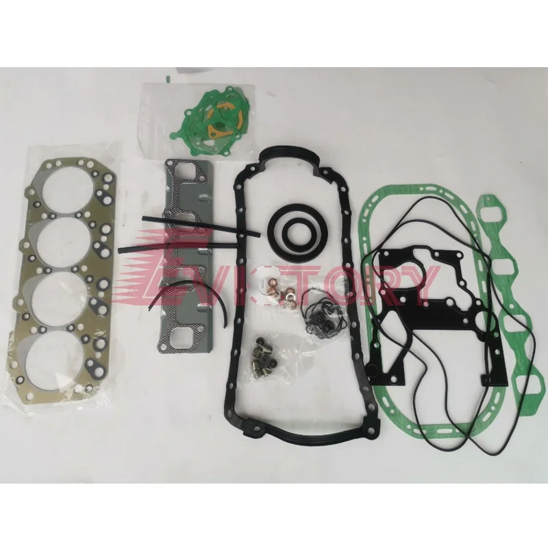 FOR Isuzu 4JG2 piston ring + full cylinder gasket kit