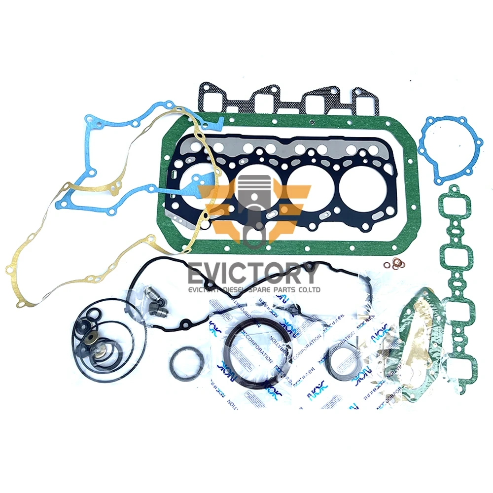 For Toyota 2J engine overhaul kit valve guide piston liner gasket bearing