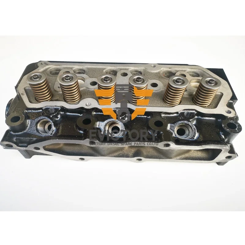 for MITSUBISHI S3L2 Cylinder head + Crankshaft and rebuild overhaul kit