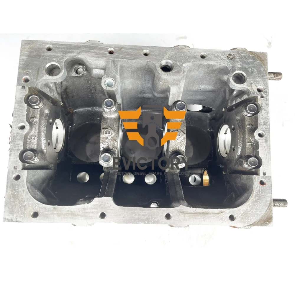 S3L S3L2 cylinder Block Engine block + crankshaft for Mitsubishi engine genset excavator