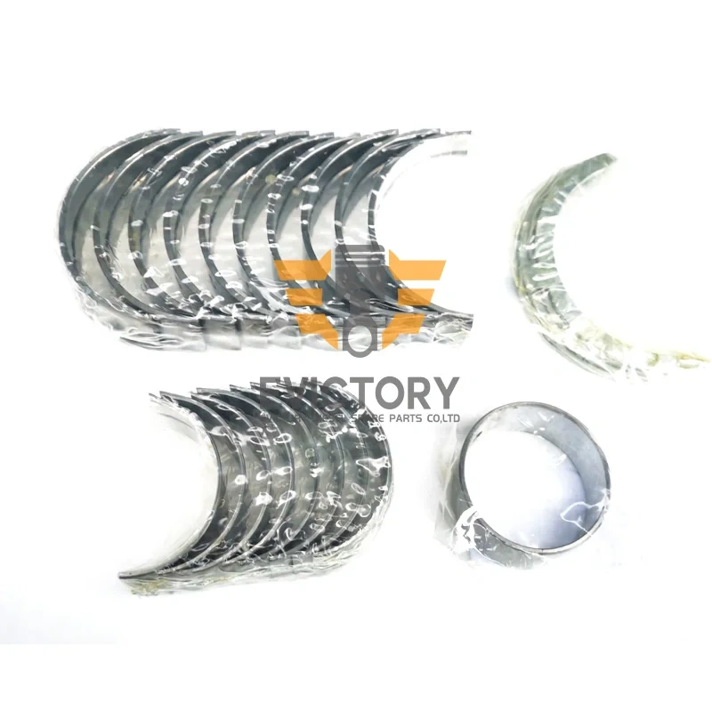 For Kubota V3300T V3300DI V3300-DI-T Piston ring + gasket + main conrod bearing