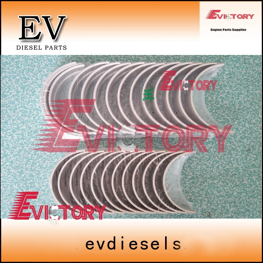 EV For Volvo D6E engine crankshaft bearing +con rod bearing piston ring camshaft bushing