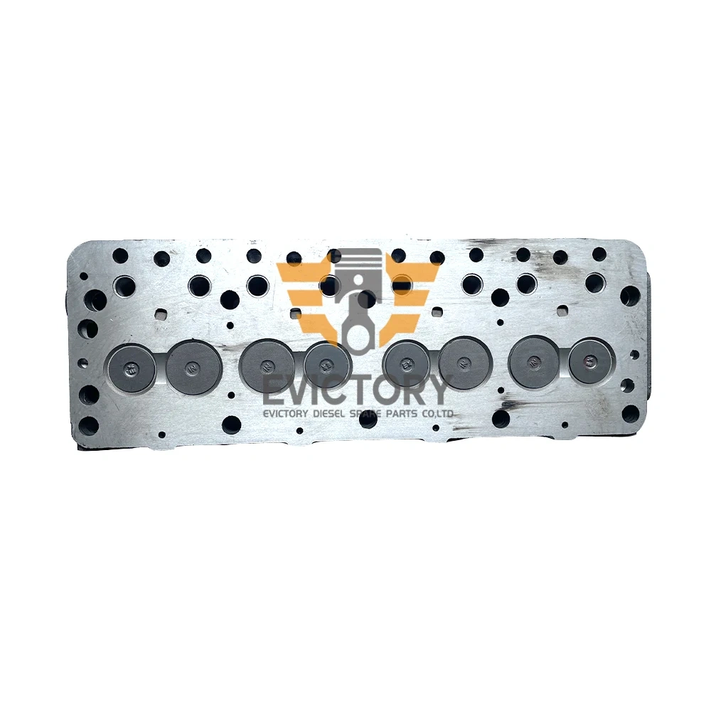 SD25 SD23 cylinder head complete with valve spring guide seat