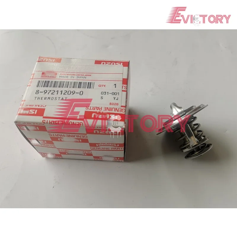 For IHI Excavator 3LB1 injector nozzle genuine new 3pcs with thermostat