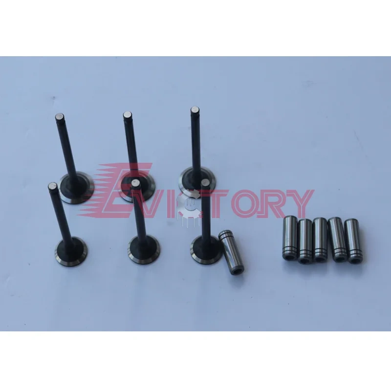 For Yanmar piston ring liner gasket 3TNE72 rebuild overhaul kit + valve + guide