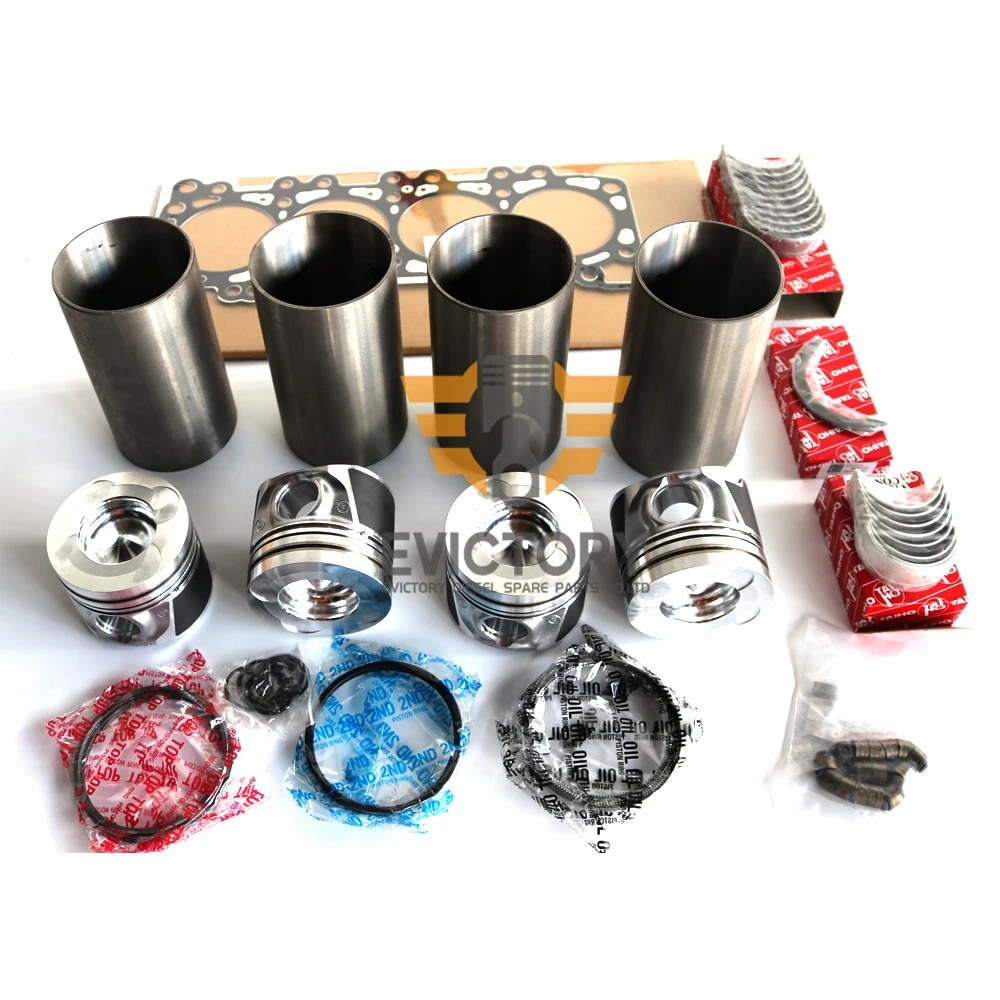YD25 engine overhaul rebuild kit piston ring gasket bearing
