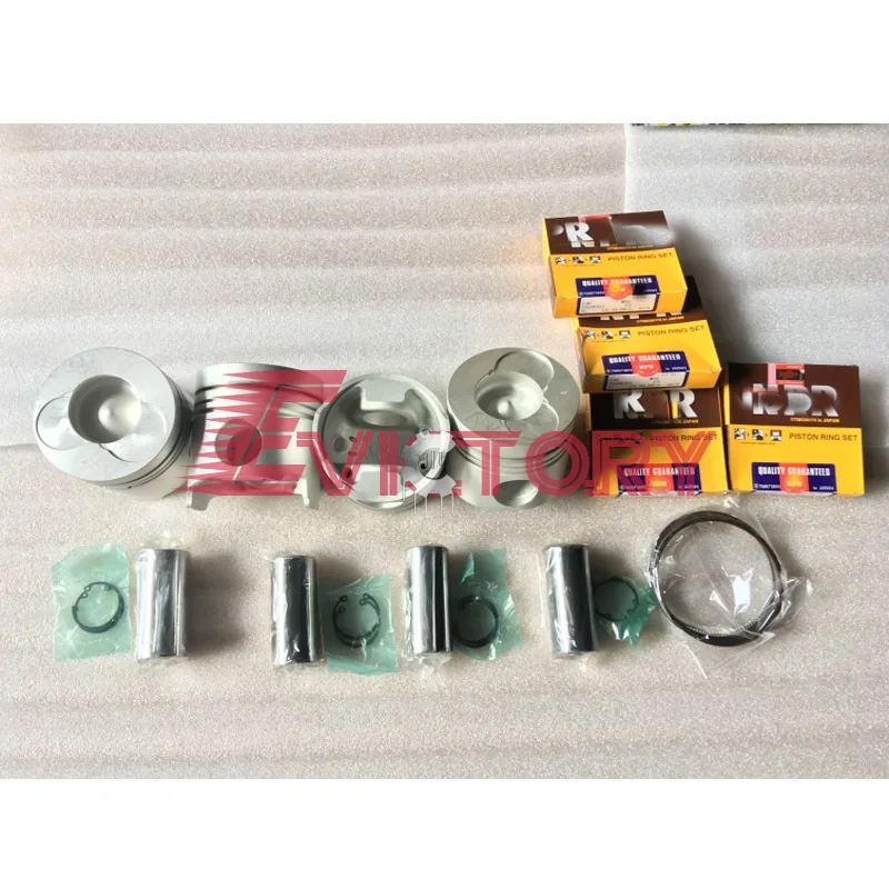 For Hino W04C W04C-T W04CT rebuild kit full gasket kit + full bearing kit + piston set + ring + liner set