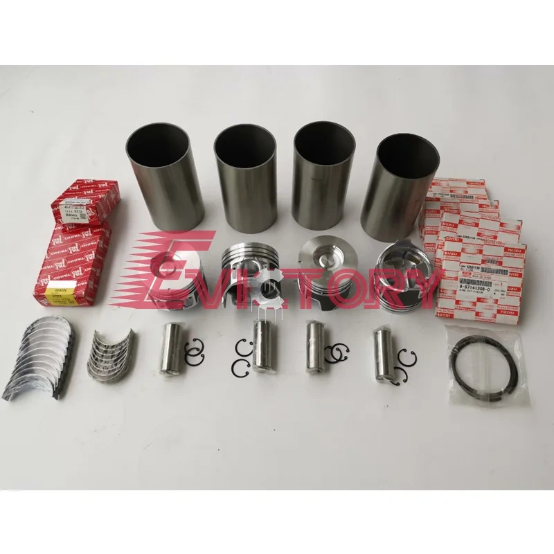 Rebuild 4LE2 Overhaul kit 4LE2 crankshaft for Isuzu Gasket Piston Ring Liner Bearing