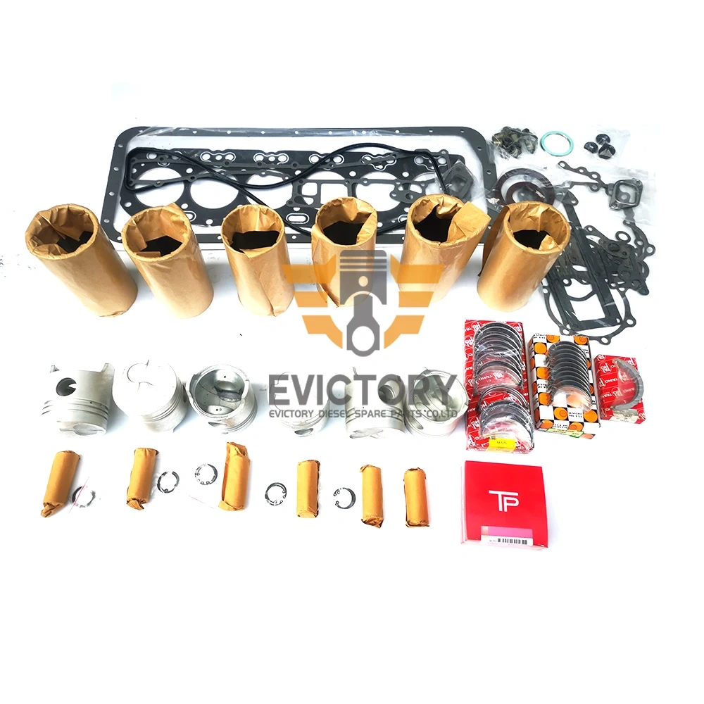 For TOYOTA 2H rebuild overhaul kit piston ring liner gasket kit bearing
