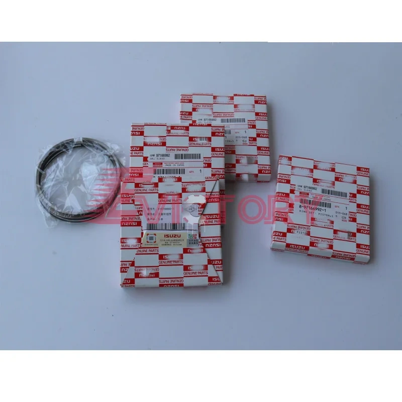 For Isuzu 4HE1-TC 4HE1TC 4HE1T 4HE1 rebuild kit gasket bearing liner piston ring