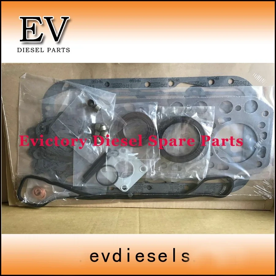 EV For Mitsubishi K4M K4D K4F K4E Full engine compelete gasket kit