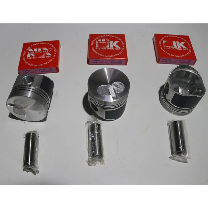 3TNA72L 3TNA72 piston + piston ring for yanmar mini excavator