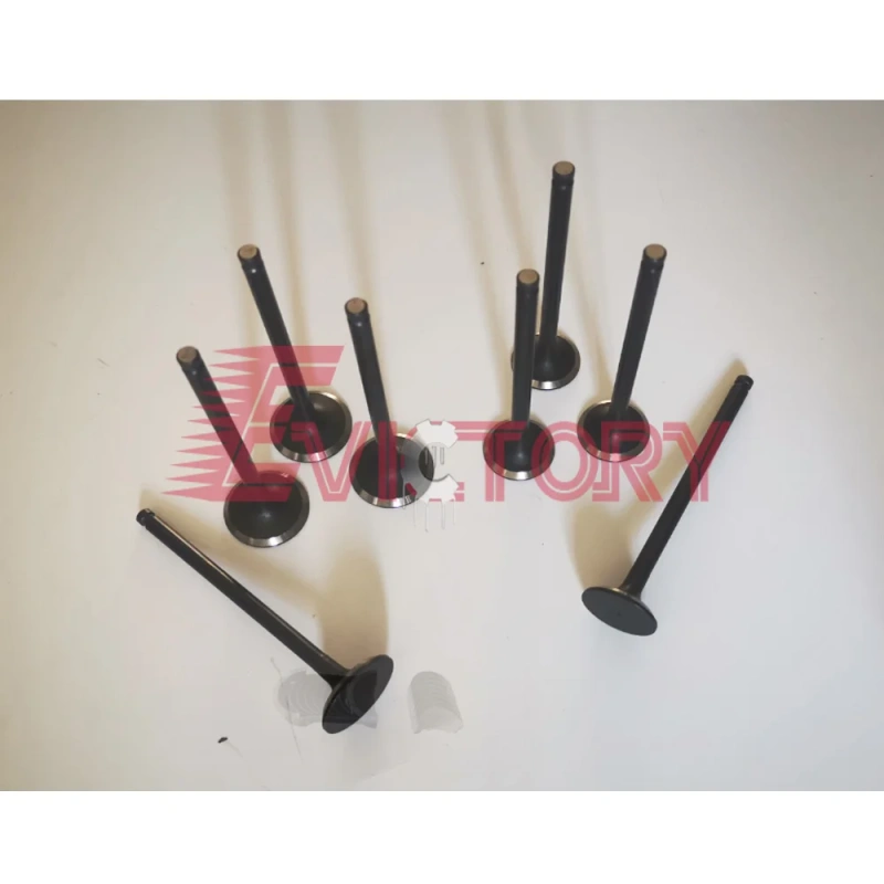 TD27T TD27 rebuild kit overhaul cylinder gasket kit + piston + ring + main conrod bearing + 8 valves