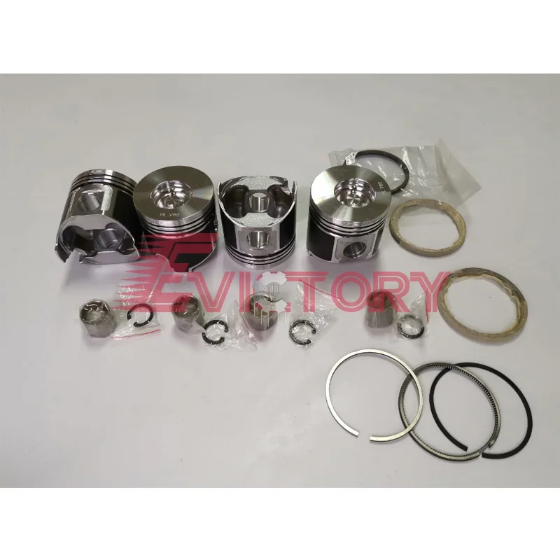 For YANMAR engine kit 4TNV88 piston ring kit truck loader spare prats