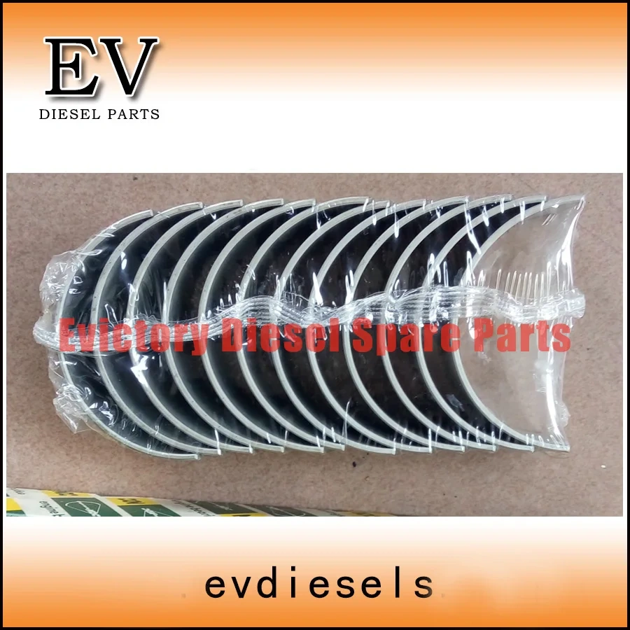 Engine rebuild kit For Mitsubishi 6D14 6D14T piston piston ring cylinder liner gasket kit main bearing