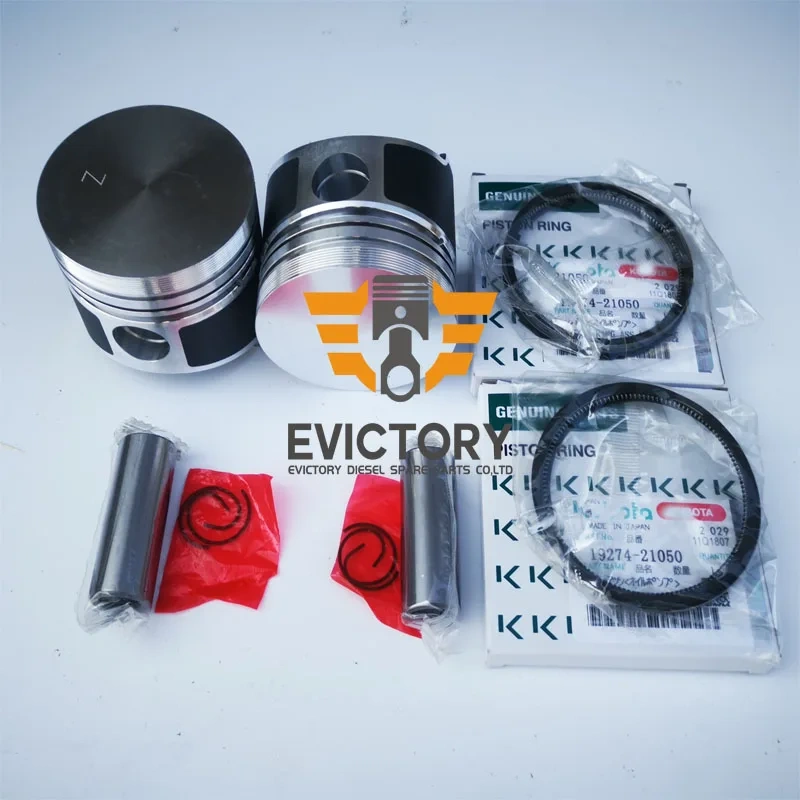 For MITSUBISHI L2E overhaul kit cylinder gasket piston ring bearing