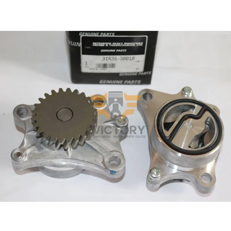 For mitsubishi S3L-2 S3L2 rebuild overhaul gasket piston valve water oil pump