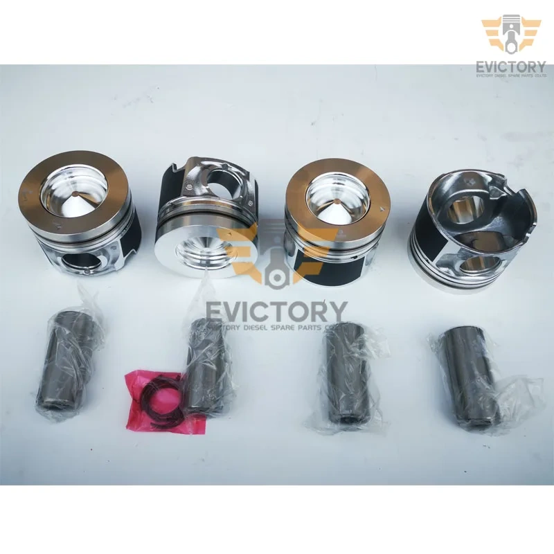 For ISUZU 4JB1-T 4JB1T rebuild kit gasket bearing piston ring pump valve rod