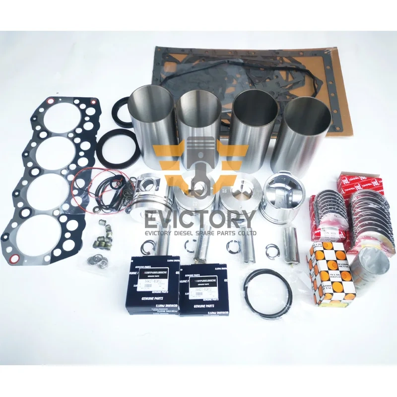 For CATERPILLAR 3044CT C3044T 3044 rebuild overhaul repair kit piston ring liner
