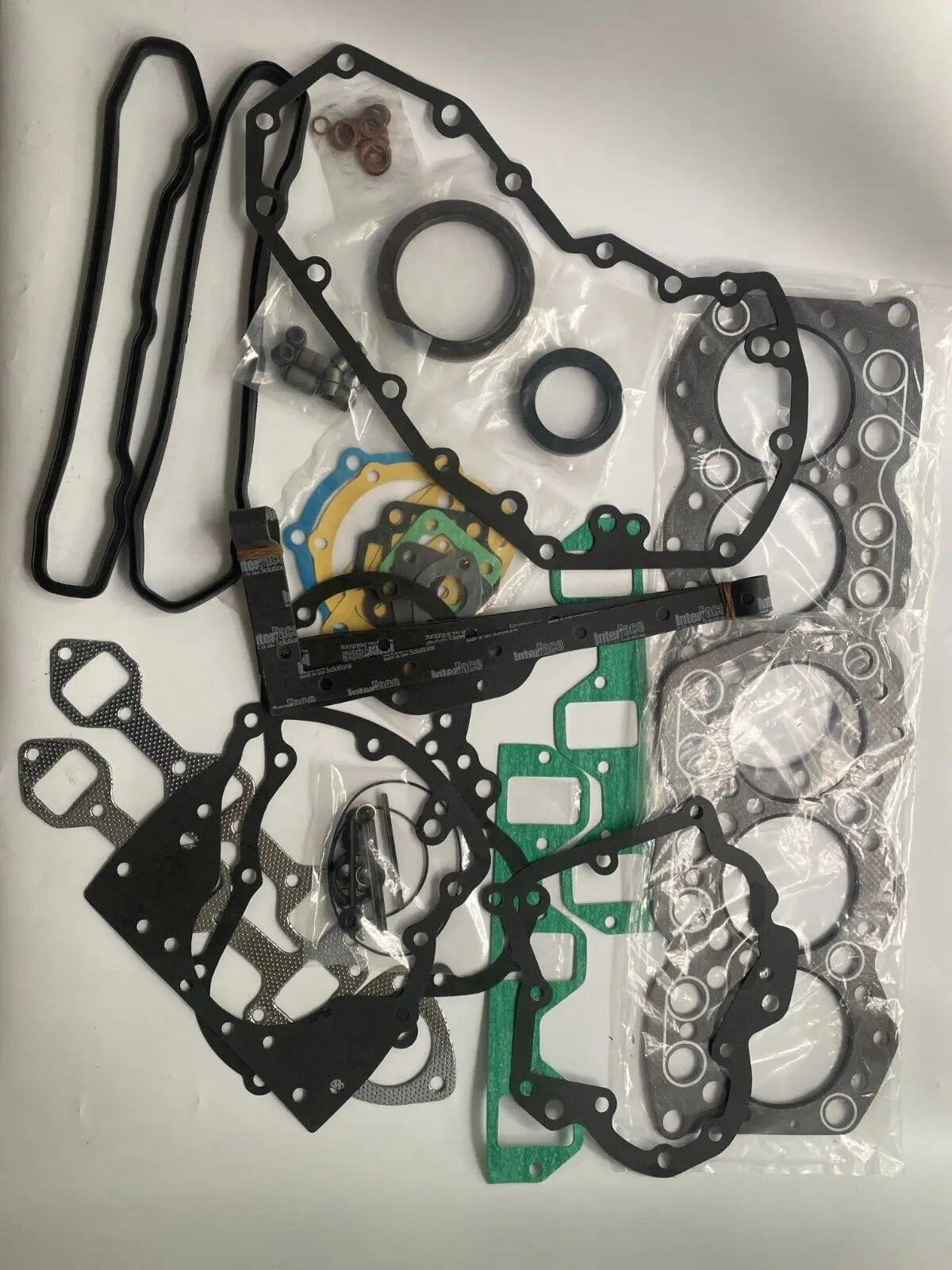 For Mitsubishi S6E-2 S6E2 engine rebuild kit water pump + oil pump + piston gask