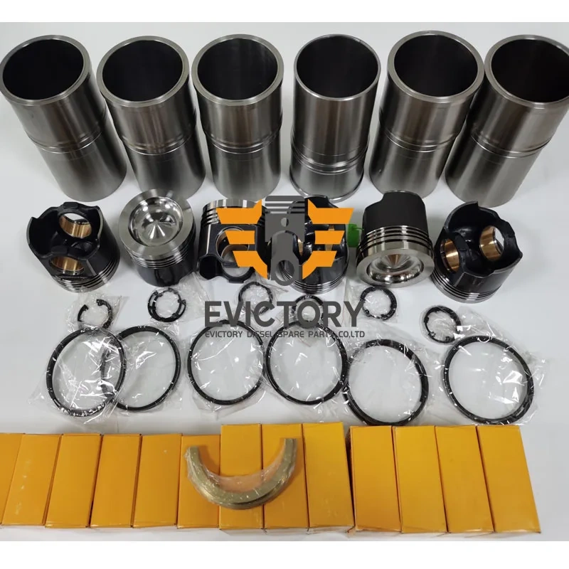 For CAT excavator C-13 C13 rebuild overhaul kit piston ring liner gasket bearing