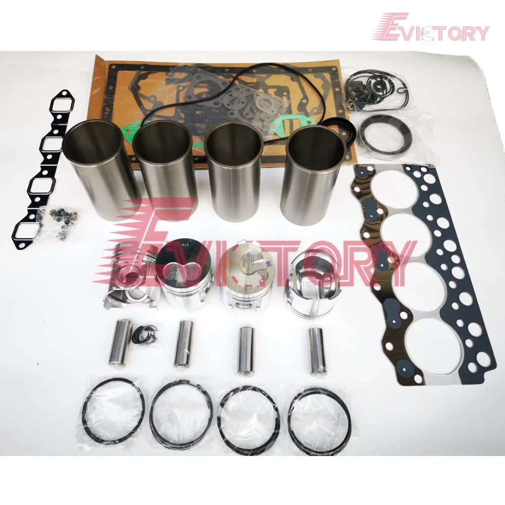 for Toyota Toyoace HiLuxe HiAce Van LY51 TOYOTA 3L overhaul rebuild kit cylinder head gasket liner piston ring bearing