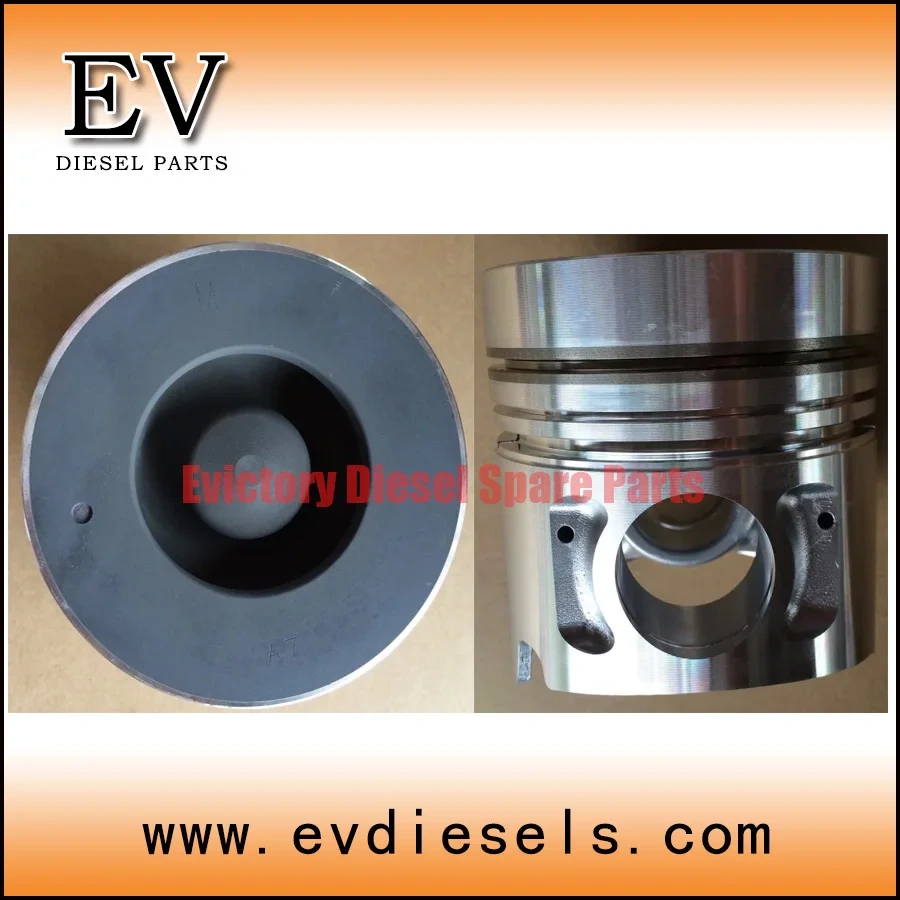 FE6 FE6T FD6 piston 24 valve type For UD FE6T engine rebuild