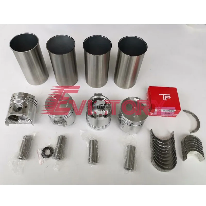 komatsu 4D94LE overhaul rebuild kit piston ring liner gasket bearing valve