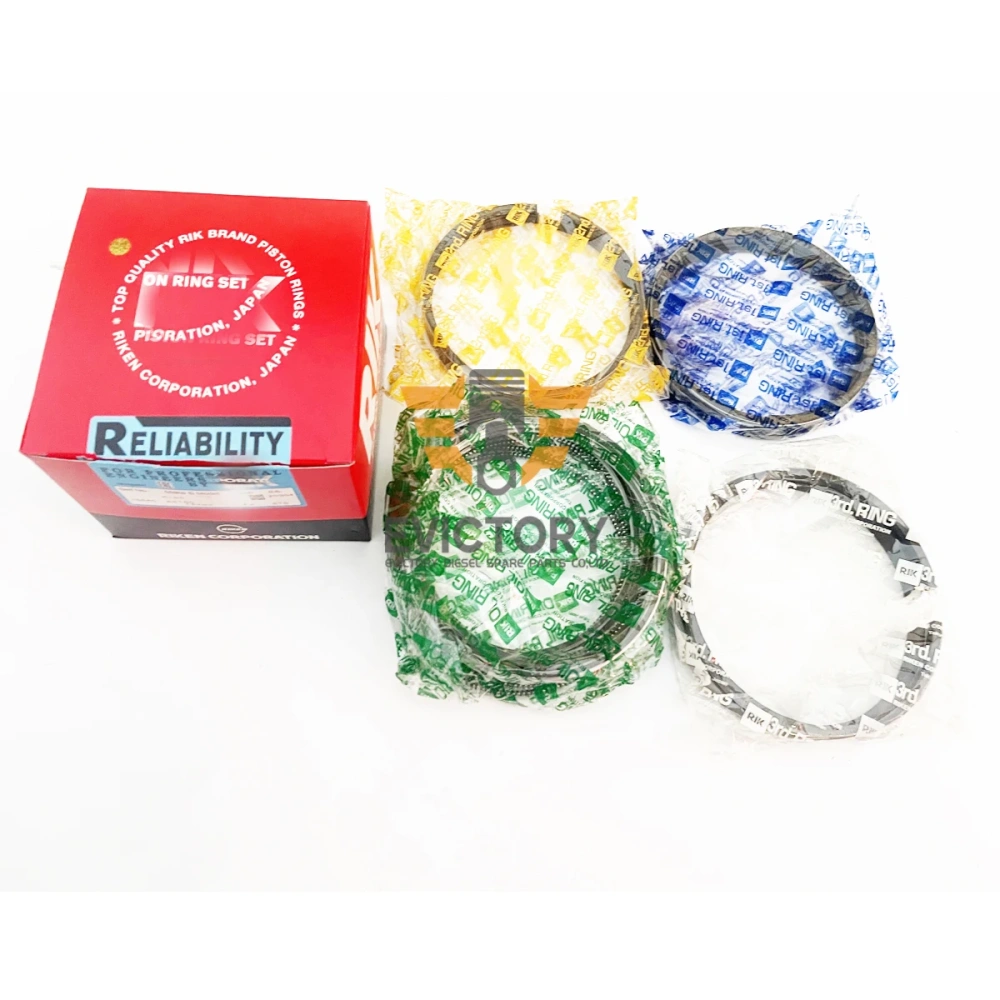 For Hino Heavy Truck EM100 Piston Ring Set made in Japan