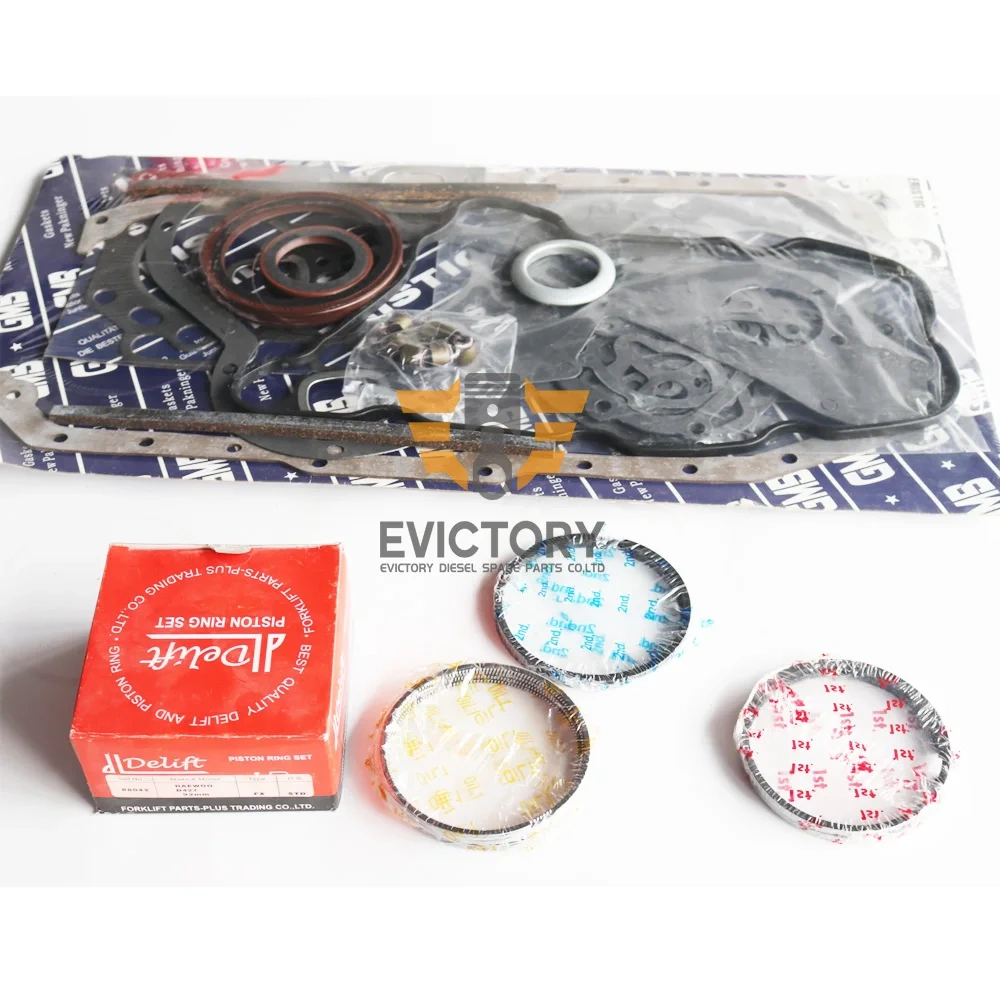 For Deawoo D427 crankshaft connecting rod piston ring engine bearing GASKET SET