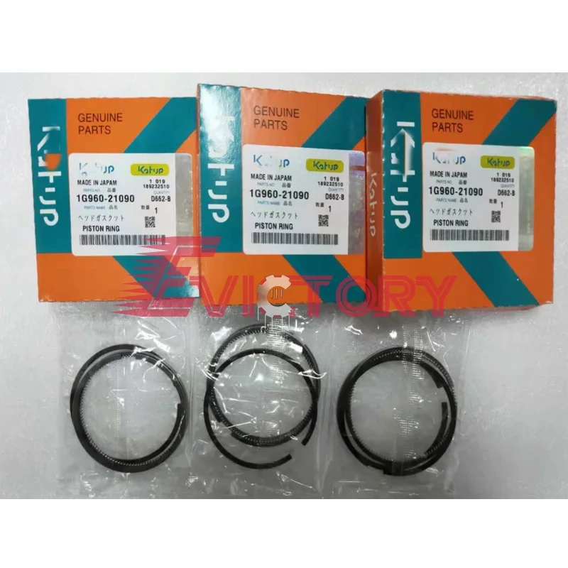 D662 piston ring for kubota diesel engine parts excavator rebuild parts