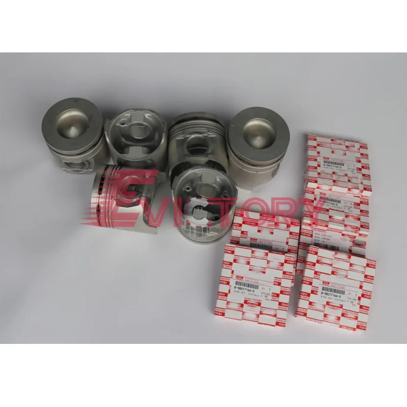 for ISUZU 6HK1 Overhaul rebuild kit piston ring liner gasket bearing valve assy