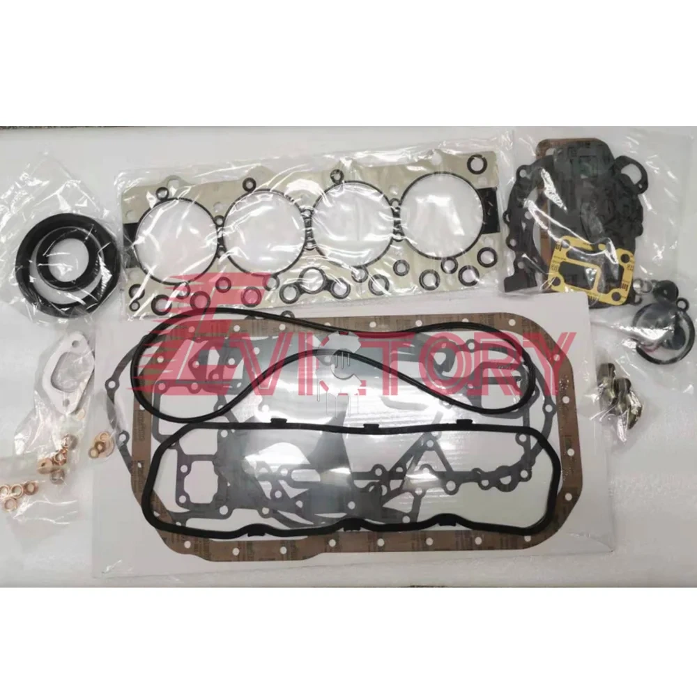 For ISUZU 4BG1T 4BG1 4BG1-TC overhaul kit piston ring liner gasket bearing valve