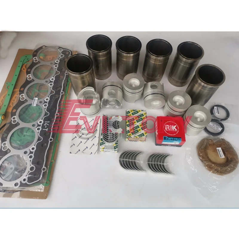 For HINO H07C-T H07CT H07C overhaul gasket kit engine bearing valve piston liner kit