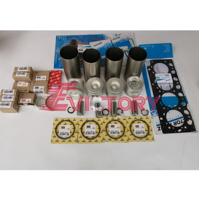Fit for VOLVO D4D rebuild overhaul kit water pump valve gasket piston liner