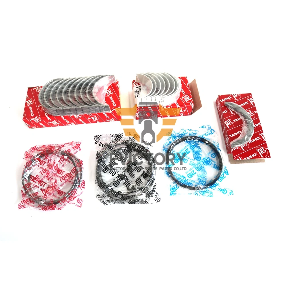 YD25 engine overhaul rebuild kit piston ring gasket bearing