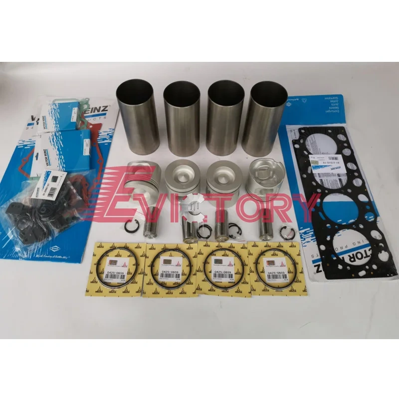 For Volvo D4D Rebuild Kit overhaul gasket piston bearing liners EC135B EC140B