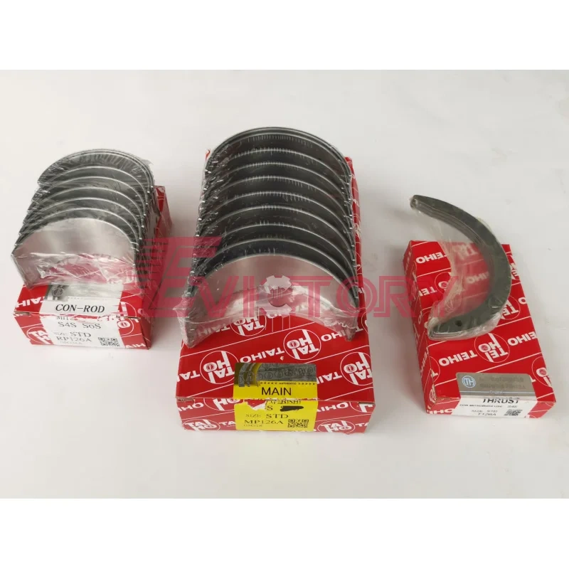 For MITSUBISHI S6S overhaul rebuild kit crankshaft + connecting rod + main conrod bearing