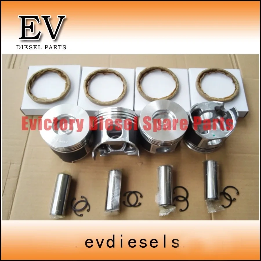 Engine rebuild kit For Komatsu PC45R PC40MR excavator 4D84 4D84E 4TNE84 piston +ring+cylinder liner+full gasket kit+bearing kit